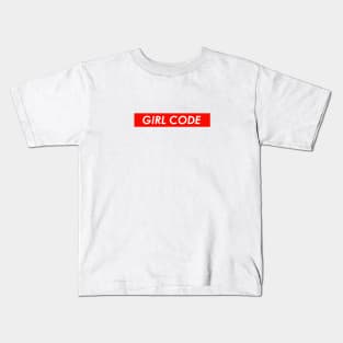 Girl code Kids T-Shirt